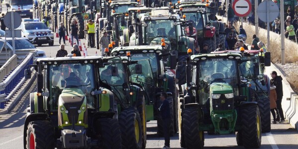 ¿Más tractoradas en Sant Boi? Los agricultores, ahogados